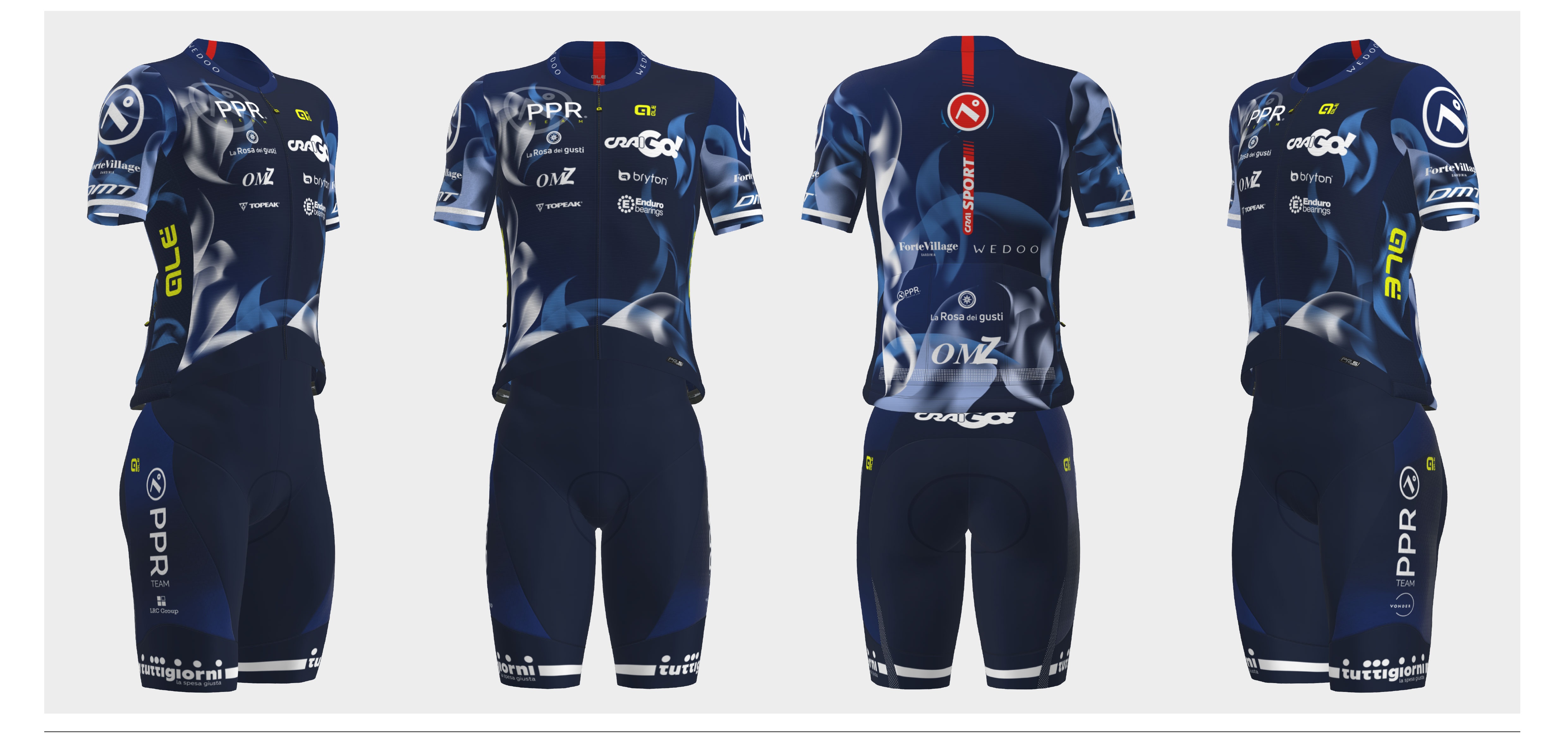 DIVISA CICLISMO PPRTeam 2026( cycling kit jersey + Bib shorts)